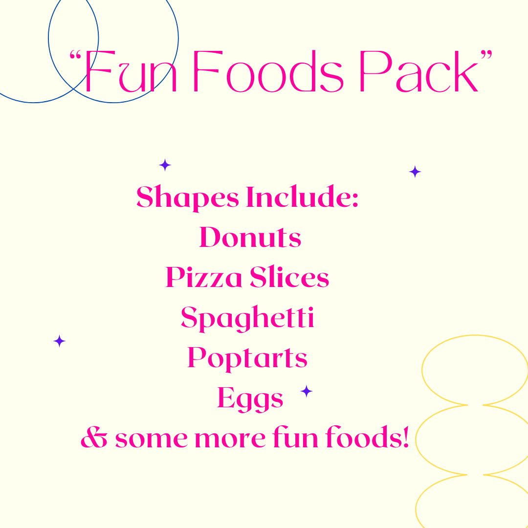 Fun Food pack of 6